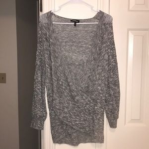 Low cut Express sweater
